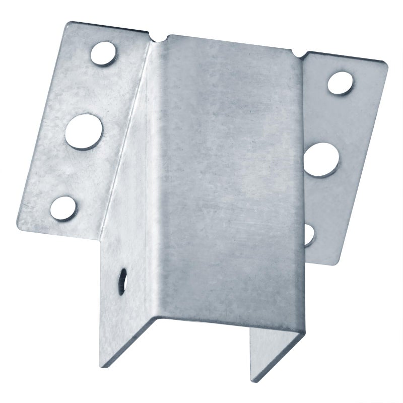 GBGS 10 Pack 45-Degree Post and Beam Knee Bracket for 2x4 Post,Inner Width:1-1/2"",14 Gauge(2mm Thick ) 45Angle Pergola Support Bracket - Image 5